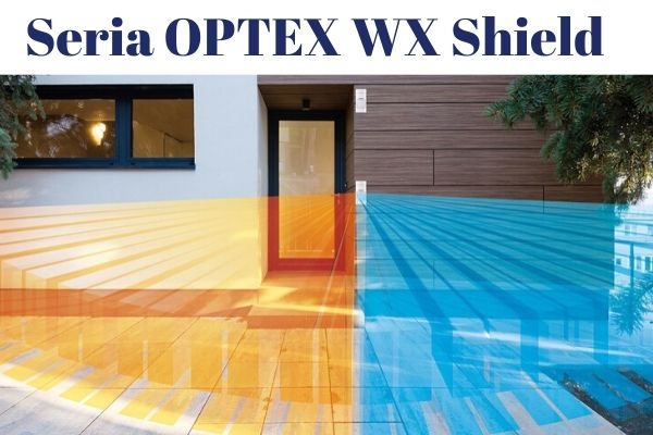 Seria OPTEX WX Shield - senzori de exterior cu acoperire de 180°