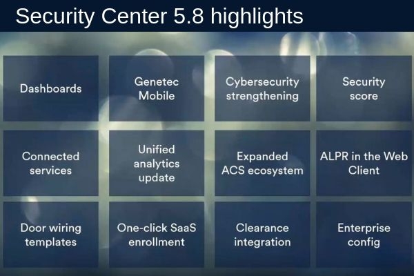 Ce este nou í®n Security Center 5.8?